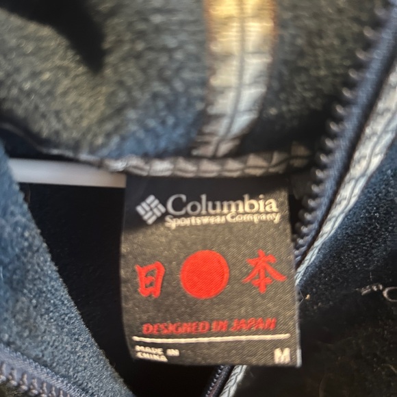Columbia Blue Fleece Jacket - Picture 2 of 3